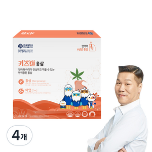 키즈텐 홍삼, 600g, 4개