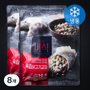 더미식 육즙 닭고기 교자 만두 (냉동), 350g, 8개