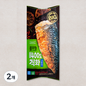 풀무원 1400도 직화 고등어, 85g, 2개