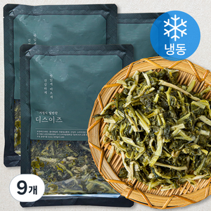 디스이즈 양구 펀치볼 삶은 시래기 (냉동), 300g, 9개