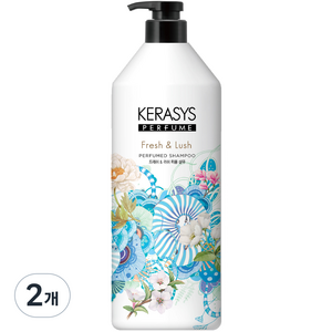 케라시스 프레쉬&러쉬 퍼퓸샴푸, 1000ml, 2개