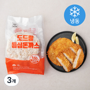 도드람한돈 등심돈까스 180g x 5개입 (냉동), 900g, 3개