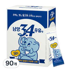 남양34 우유맛 스틱 분말, 17.2g, 30개입, 3개