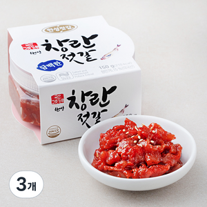 한성기업 창란 젓갈, 150g, 3개