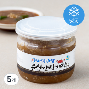 바담바담 순살 간장게장 (냉동), 5개, 200g