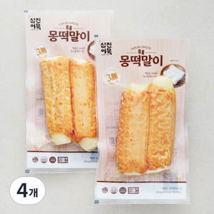 삼진어묵 몽떡말이 2개입, 4개, 280g