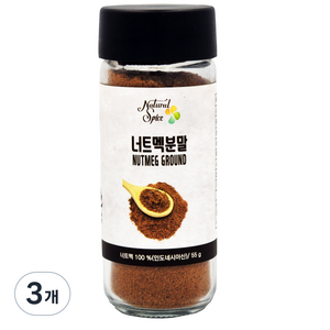 내츄럴스파이스 너트맥 분말, 55g, 3개