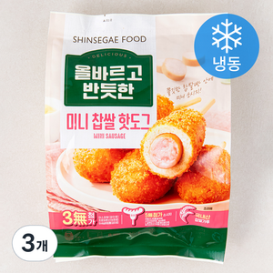 올반 미니찰핫도그 (냉동), 320g, 3개