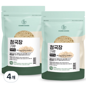 참굿즈 청국장 가루, 500g, 4개