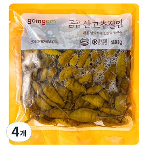 곰곰 산고추절임, 500g, 4개