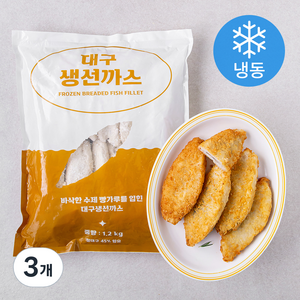 대구 생선까스 20ea (냉동), 1.2kg, 3개