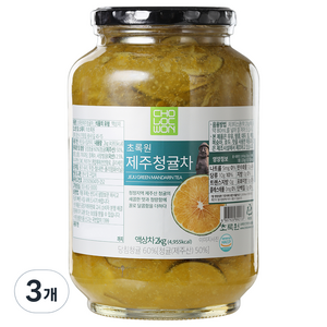 초록원 제주 청귤차, 2kg, 1개입, 3개