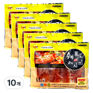 쉐프의레시피 반려견 젤리 꽈배기 300g, 닭고기, 10개