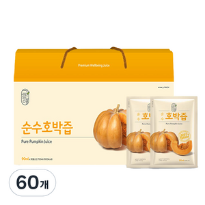 그린애 순수 호박즙, 90ml, 60개