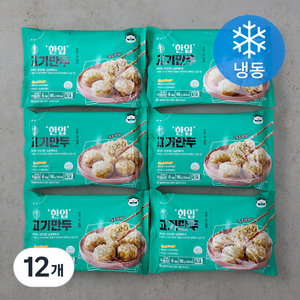 싱글팩토리 한입 고기만두 (냉동), 168g, 12개