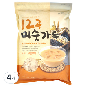 성진 12곡 미숫가루, 4개, 1kg