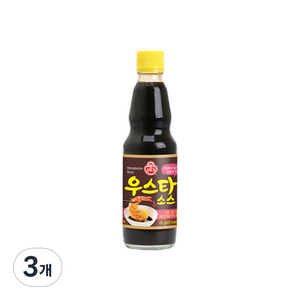 [오뚜기] 우스타 소스, 415g, 3개