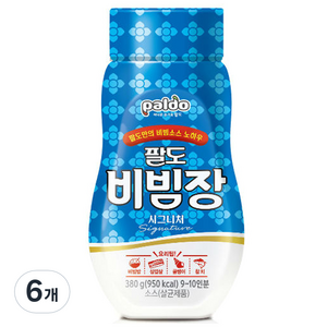 팔도 비빔장 시그니처, 380g, 6개