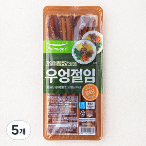 풀무원 과일야채발효당으로 만든 우엉절임, 180g, 5개