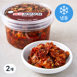 도들샘 매콤꼬막무침 (냉동), 150g, 2개