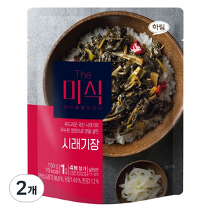 더미식 시래기장 덮밥소스, 150g, 2개