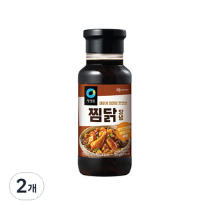 청정원 찜닭 양념, 500g, 2개