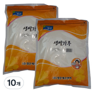 청은 생쌀가루, 1kg, 10개