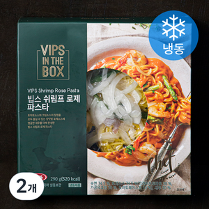 빕스 쉬림프 로제 파스타 (냉동), 290g, 2개