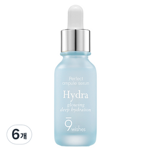 나인위시스 하이드라 스킨 앰플 세럼, 25ml, 6개