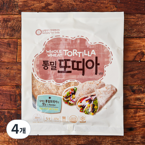 남향푸드또띠아 통밀또띠아, 225g, 4개