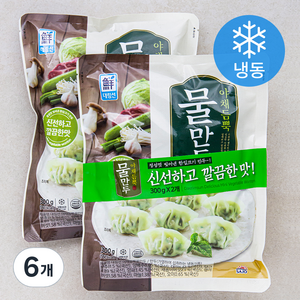 대림선 야채듬뿍 물만두 (냉동), 300g, 6개