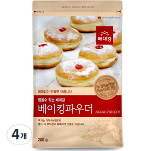 배대감 베이킹파우더, 4개, 200g