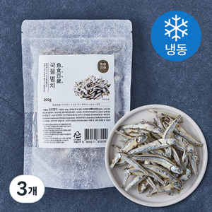 어식백세 국물멸치 (냉동), 100g, 3개