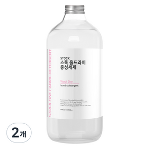 STOCK 울드라이 중성세제 본품, 1L, 2개