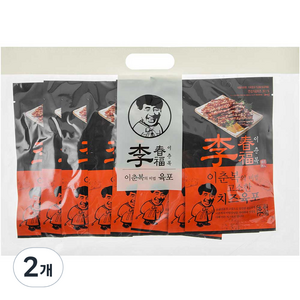 이춘복육포 코주부 치즈육포, 240g, 2개