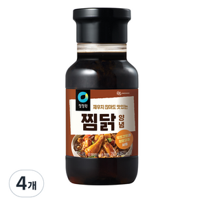 청정원 찜닭 양념, 280g, 4개