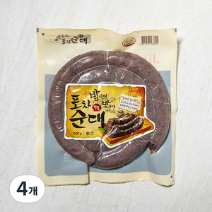 진주햄 즉석 포차 순대, 1kg, 4개