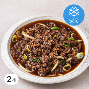 hcook 우삼겹 간장 양념육 (냉동), 1kg, 2개