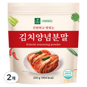 이엔푸드 김치양념분말, 250g, 2개