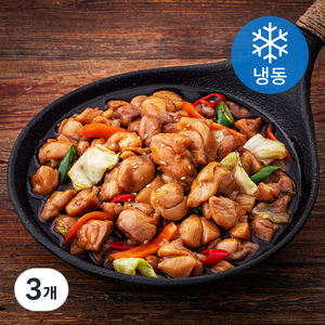 몽미당 춘천 간장 닭갈비 (냉동), 500g, 3개