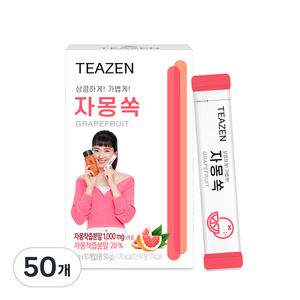 티젠 자몽쏙 분말차, 5g, 10개입, 5개