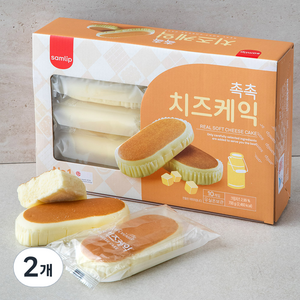 삼립 리얼 후레쉬 치즈케익 10개입, 700g, 2개