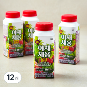 남양유업 야채채움 퍼플 주스, 190ml, 12개