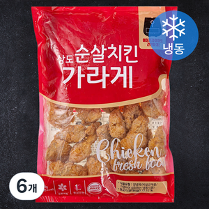 상도 순살치킨 가라게 (냉동), 1kg, 6개