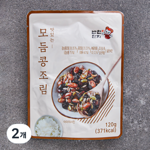 반찬단지 모듬콩조림, 120g, 2개