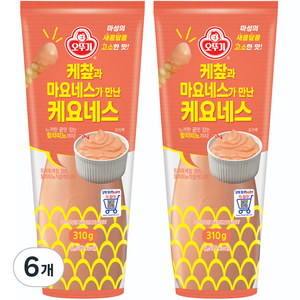 오뚜기 케요네스, 310g, 6개