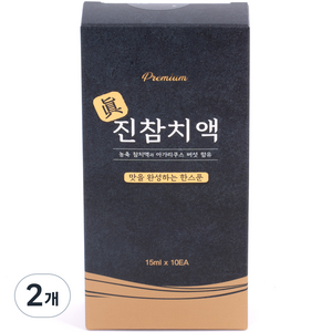 서림식품 프리미엄 진참치액 스틱형 10p, 15ml, 2개