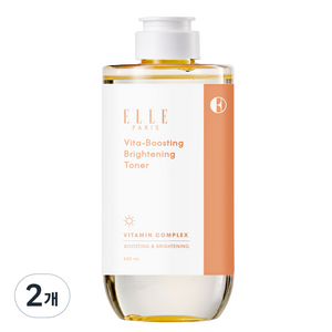 ELLE PARIS 비타-부스팅 맑음토너, 2개, 500ml