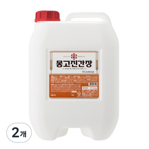 몽고진간장, 2개, 13L