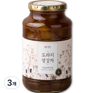 평중 도라지 생강 차, 1kg, 1개입, 3개